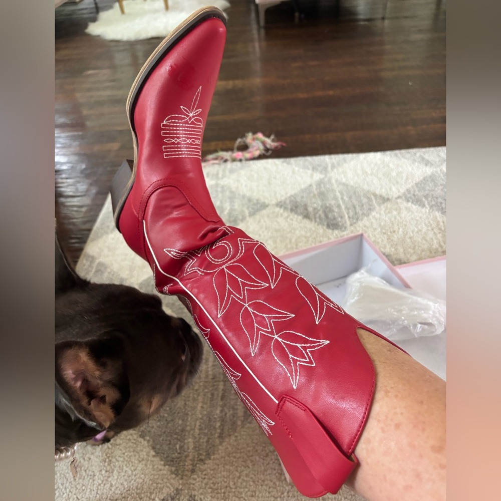 Marfa Red Reba Boot - Picture 3 of 6